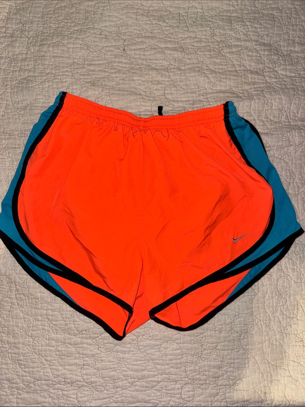 Nike Women’s Dri-Fit Orange Running Shorts